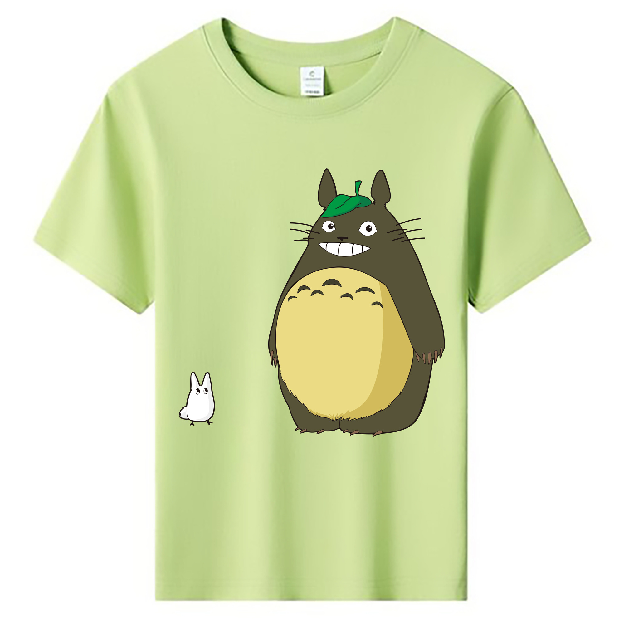 （画像用） となりのトトロ 草壁メイ 草壁サツキ My Neighbor Totoro Satsuki Kusakabe Mei Kusakabe 綿100％キッズTシャツ（フロントプリント）